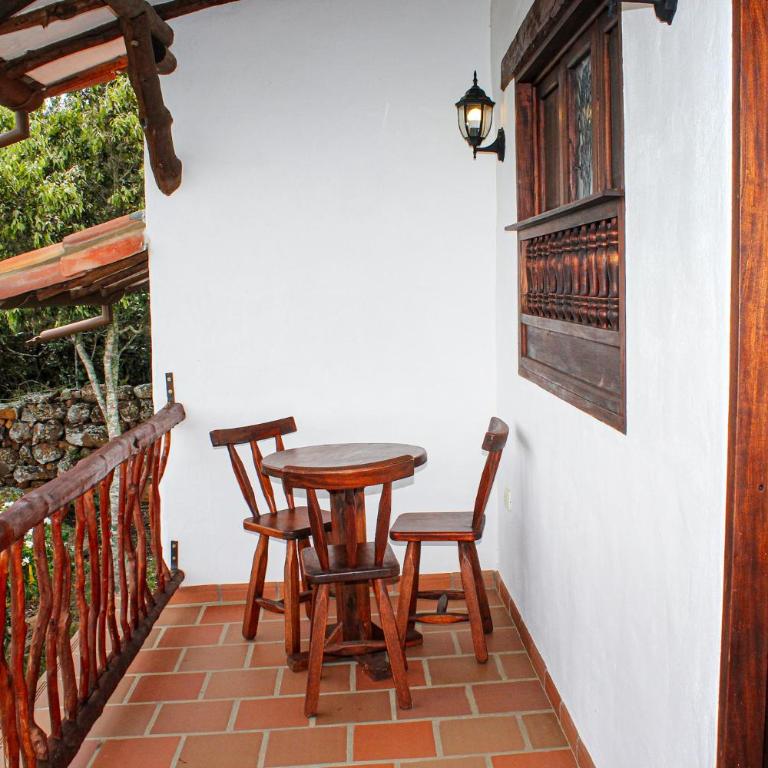 Hotel Campestre Ataraxia Barichara - Habitación Triple con balcón - 2