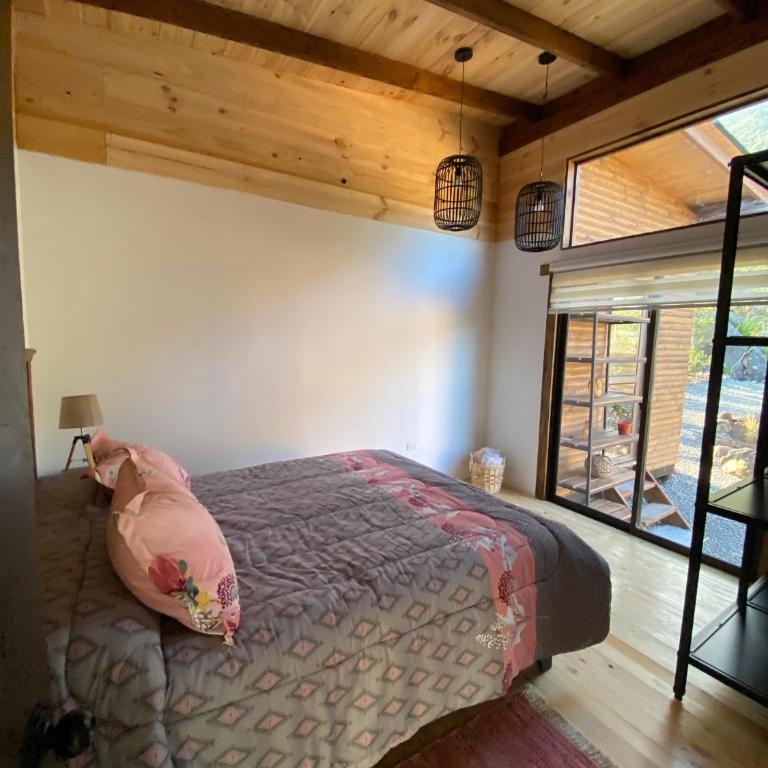 Cabaña Zen Camino al cristal con la mejor vista desde lo alto a bahía de Pichidangui - Casa de 2 dormitorios - 13