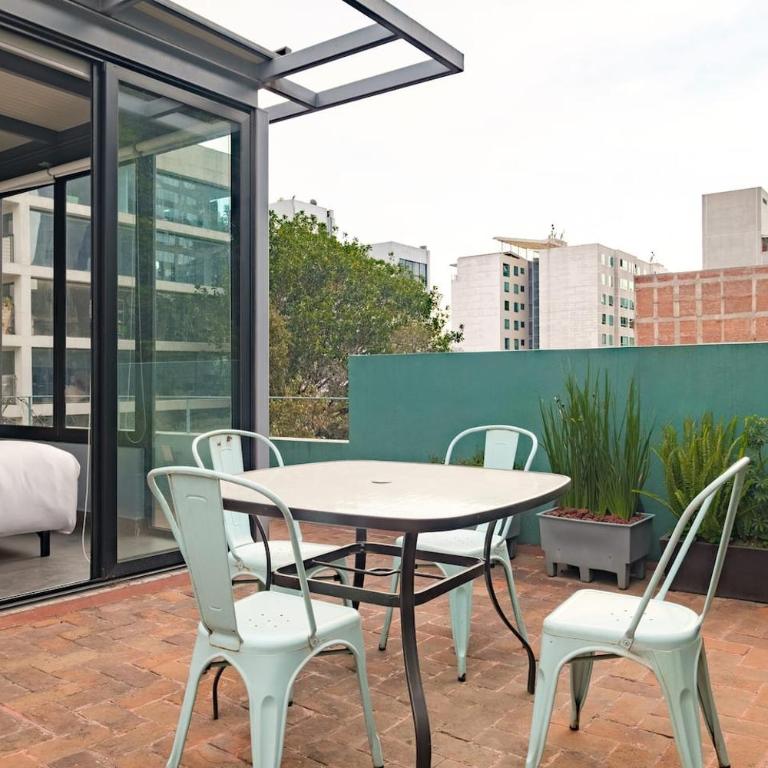 Deluxe Apartment W Private Terrace Reforma Av - Two-Bedroom Apartment - 4