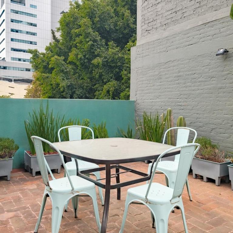 Deluxe Apartment W Private Terrace Reforma Av - Two-Bedroom Apartment - 7
