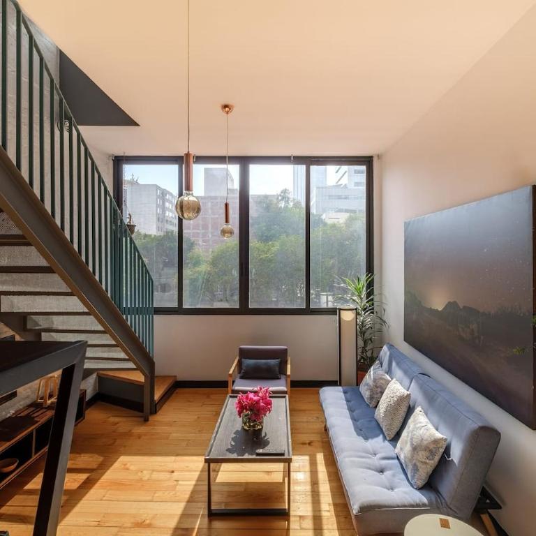 Deluxe Apartment W Private Terrace Reforma Av - Two-Bedroom Apartment - 21