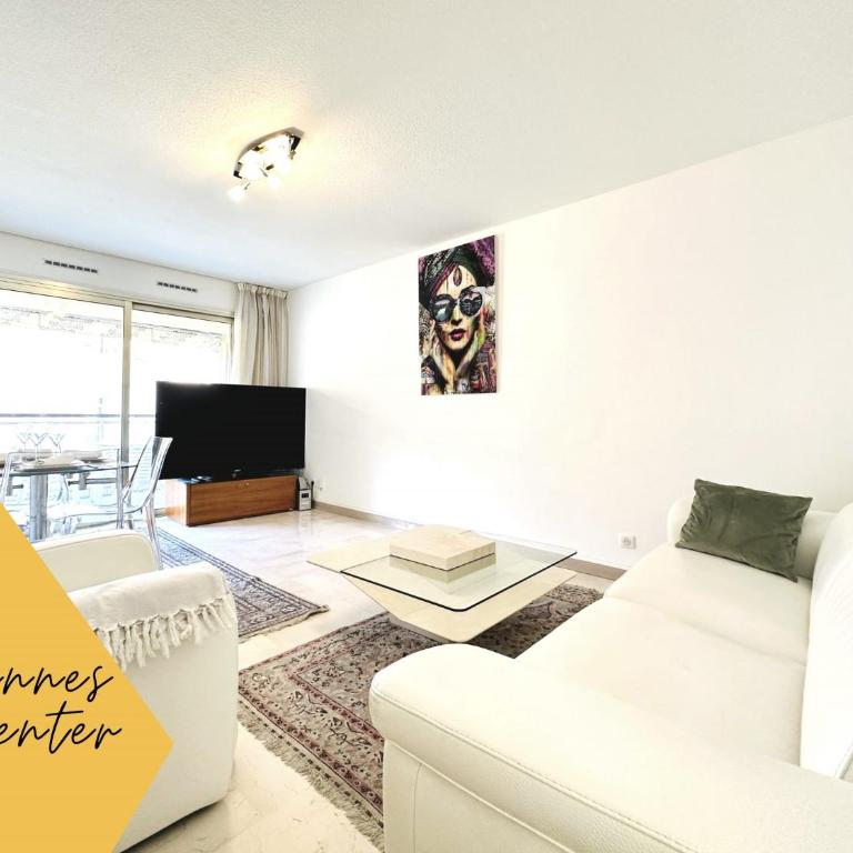 Cannes Center - Appartement 2 pièces avec terrasse - Appartement 1 Chambre - 1