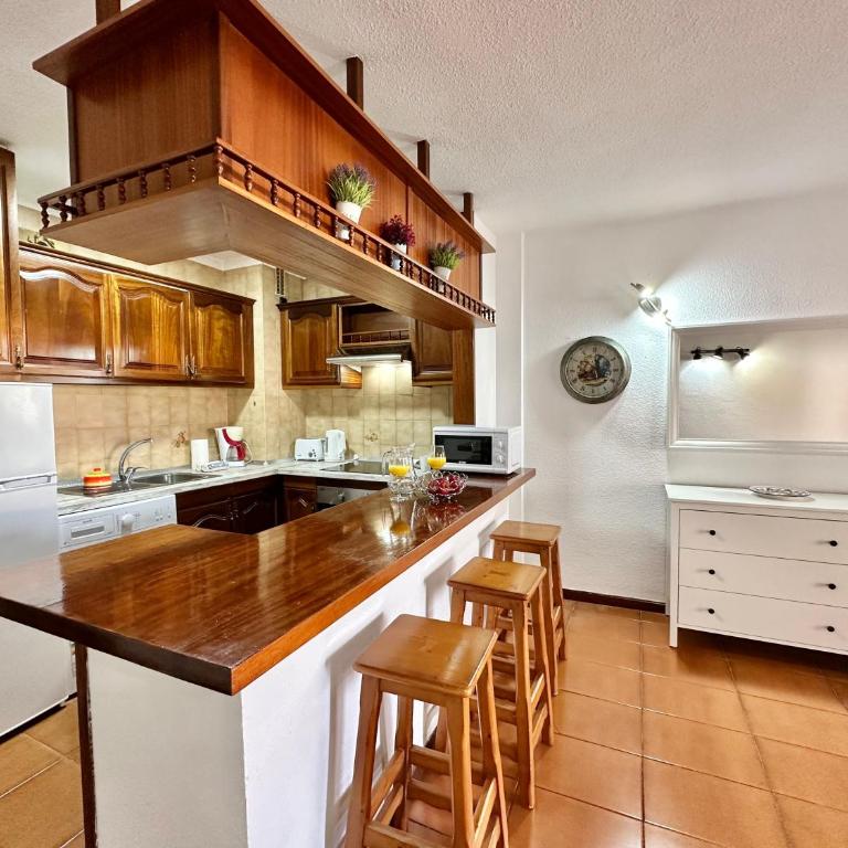 Apartamento Villa Javier - Apartamento de 1 dormitorio con vistas a la piscina - 7