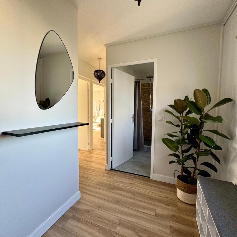 Appartement 50m2, Montpellier Ovalie, clim-balcon-netflix - Apartment mit 2 Schlafzimmern - 1
