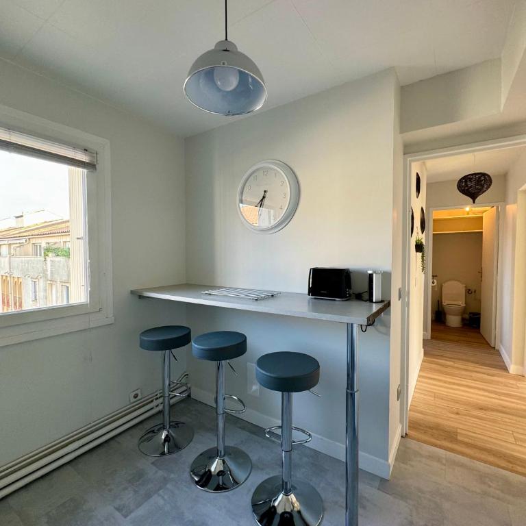 Appartement 50m2, Montpellier Ovalie, clim-balcon-netflix - Apartment mit 2 Schlafzimmern - 7