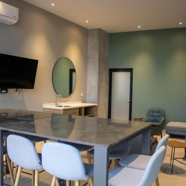 Luxury aprt in front of Fundidora Park, gym, BBQ. - Apartment - 65