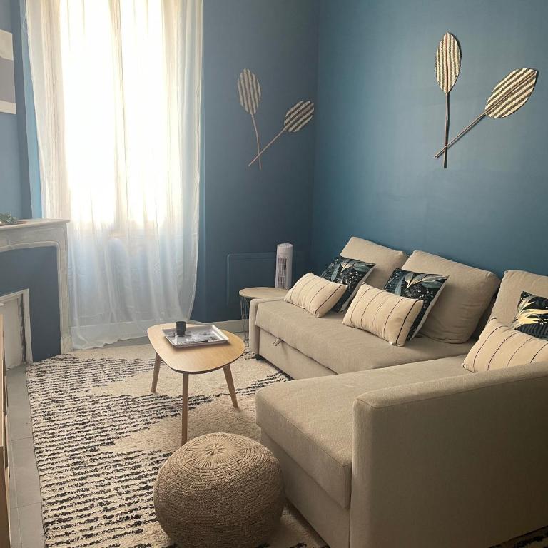 Le contemporain - Golfe Juan - 5 min des plages - 10 min de Cannes! - Appartement 2 Chambres - 1