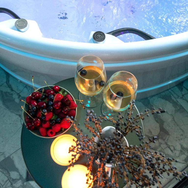 Royale Lumineux Jacuzzi Parking privé - Appartement 1 Chambre - 25
