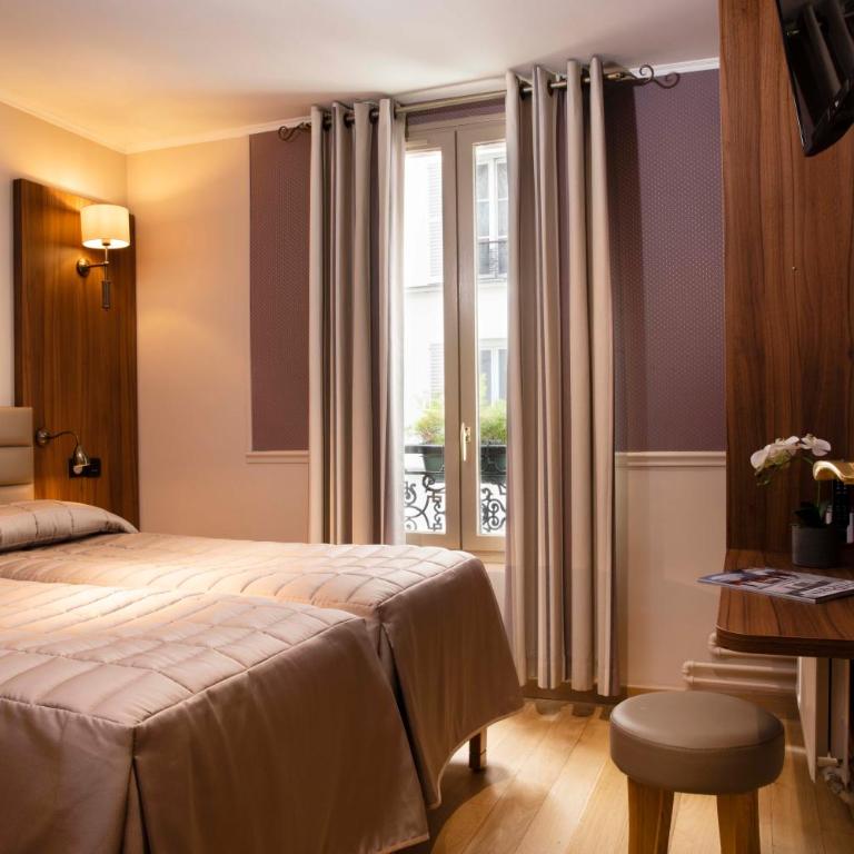 Hôtel de la Tour Eiffel - Chambre Lits Jumeaux - 3