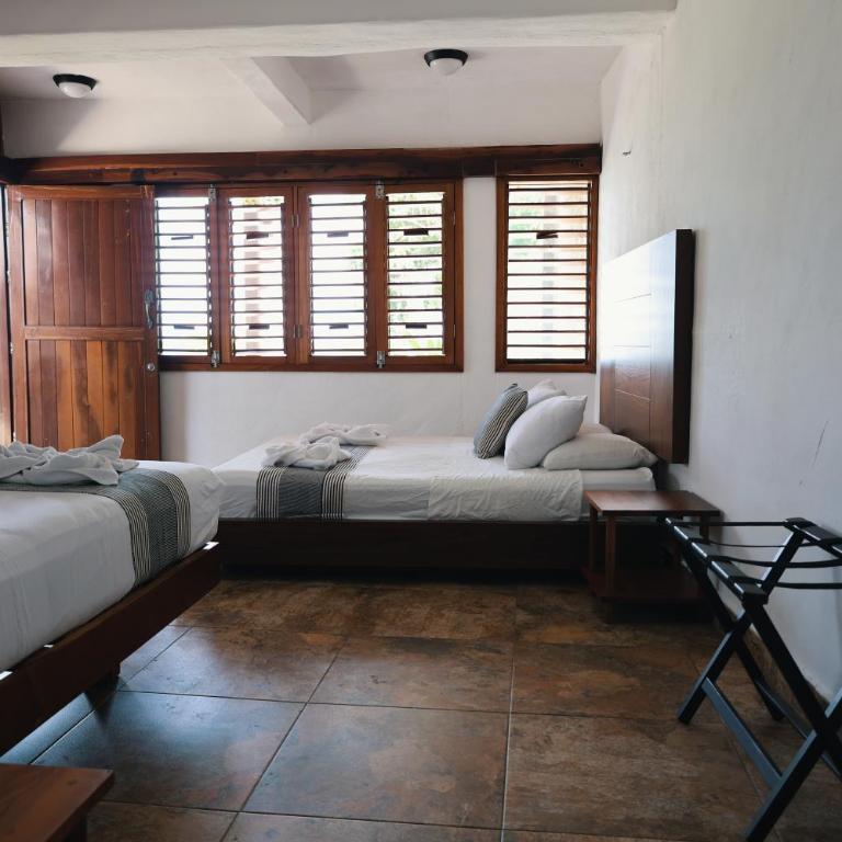 Tucán Villages Bacalar Lagoon Front - Habitación Doble Estándar con vistas al mar - 2 camas - 5