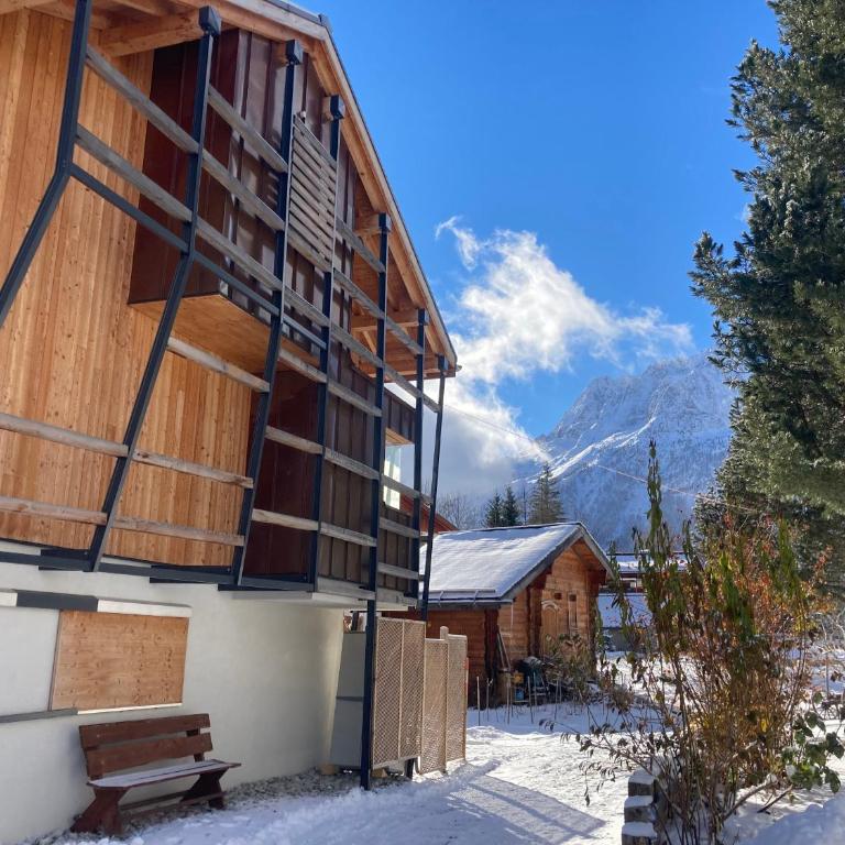 Chalet Walser à VALLORCINE 13 kms CHAMONIX France - Appartement 1 Chambre - 24
