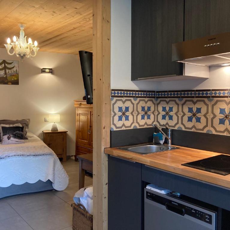 Chalet Walser à VALLORCINE 13 kms CHAMONIX France - Appartement 1 Chambre - 25