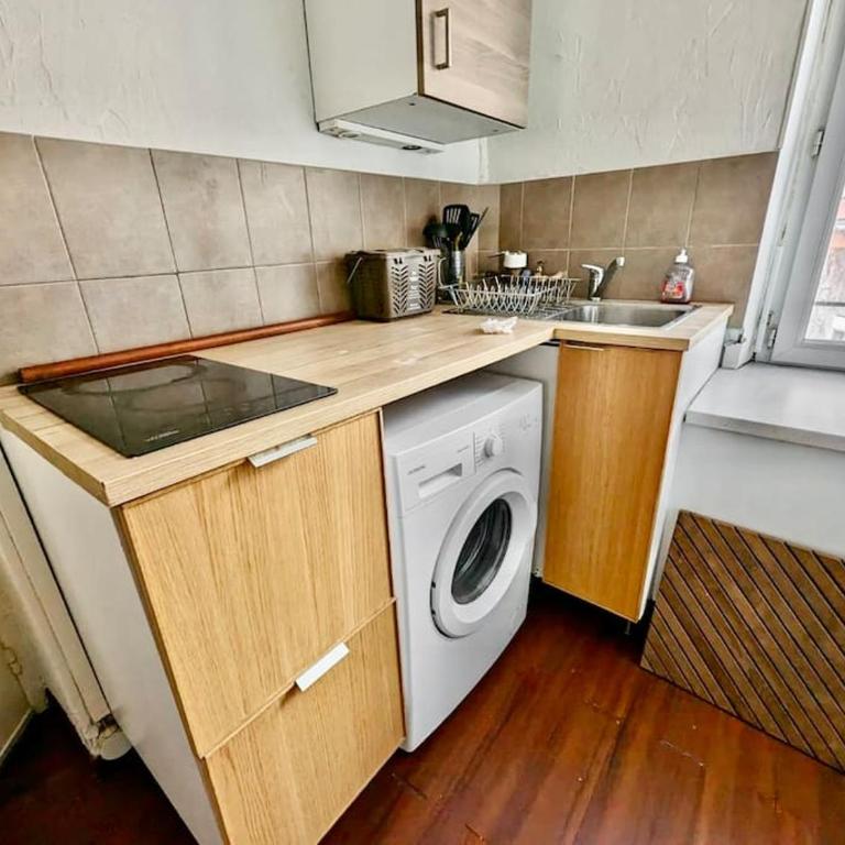 Studio Spacieux - Calme & Tout Equipé avec Wifi - Apartamento de 1 dormitorio - 6