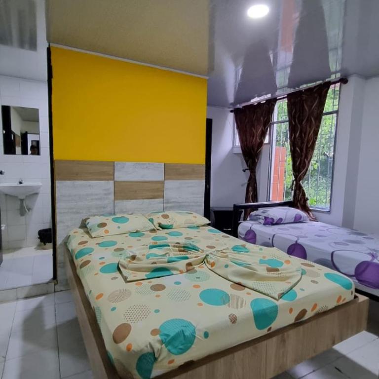 Hotel la garza roja - Habitación Doble - 2 camas - 4