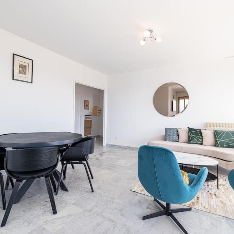 Elegant 2 Bed Apt with Pool in Juan Les Pins - Apartment mit 2 Schlafzimmern - 43