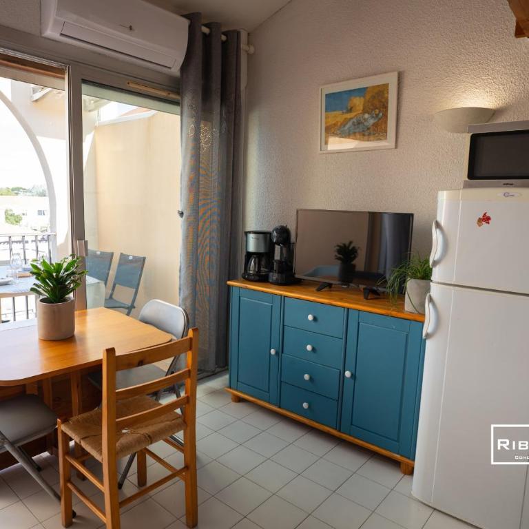 Riboleys - T2bis climatisé à 100m de la plage - Appartement 2 Chambres - 5