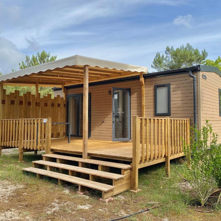 Camping Nature L'Airial - Mobile Home 2 Chambres Tendance - 2