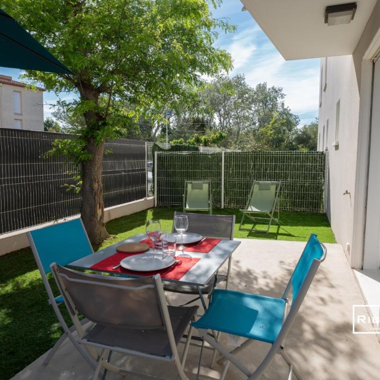 Riboleys -Superbe T1 à 100m de la plage - Appartement 1 Chambre - 12