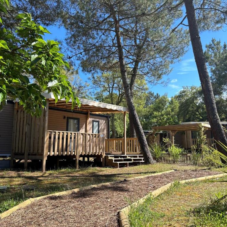 Camping Nature L'Airial - Mobile Home 2 Chambres Tendance - 1