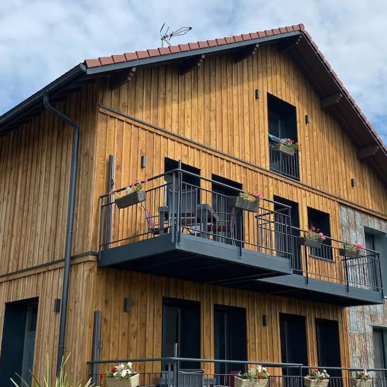 appartement la fleur d'abeille avec une belle vue et spa - Appartement 1 Chambre - 19