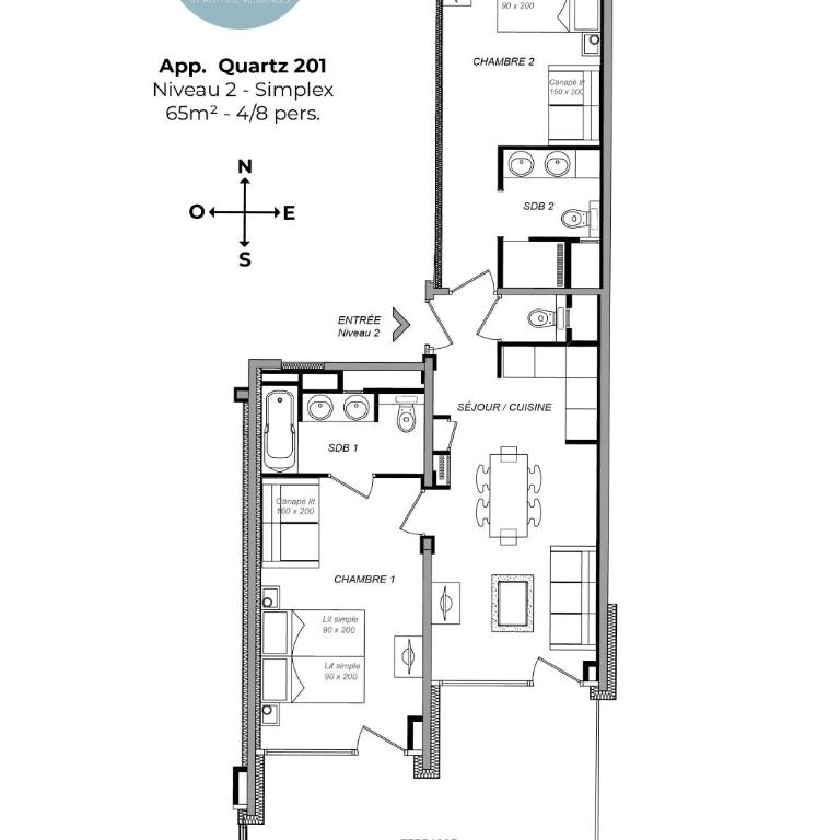 Chalet Hôtel Quartz - Appartement avec Vue sur la Montagne - 8