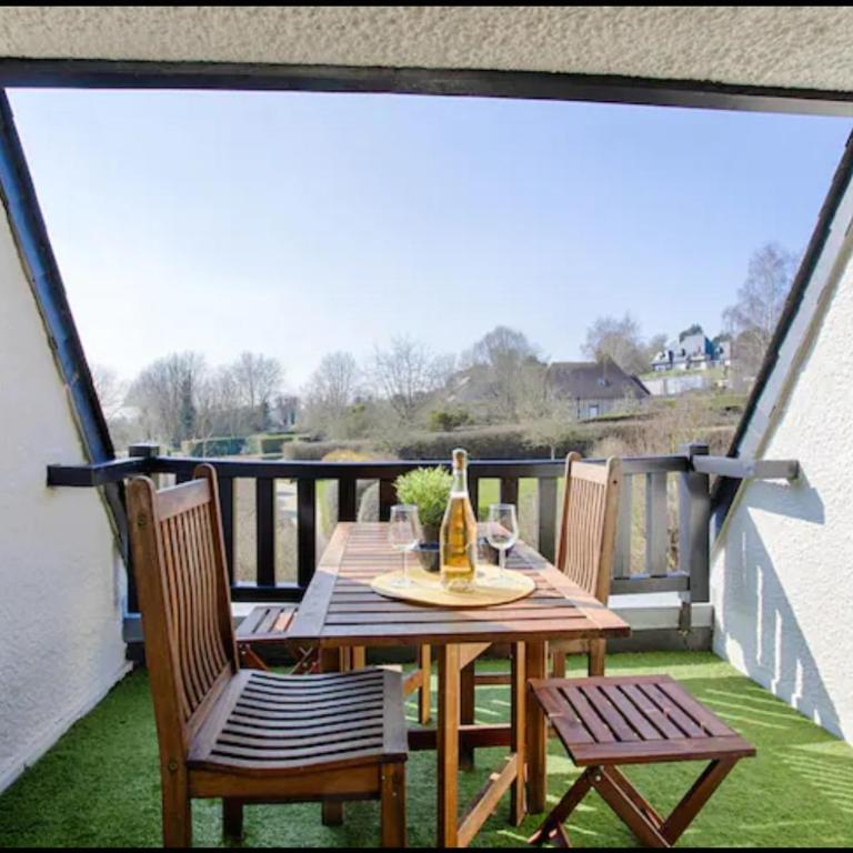 Duplex très proche de Deauville Tennis et piscine - Apartment mit 2 Schlafzimmern und Aussicht - 9