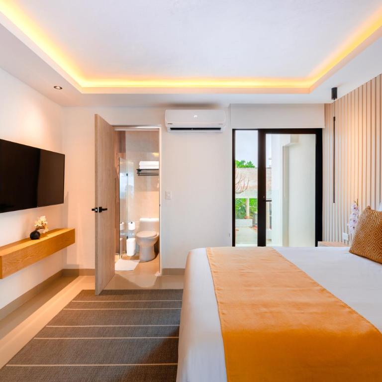 Coralia Boutique Hotel Cozumel - Habitación Deluxe - 1 cama grande - 4