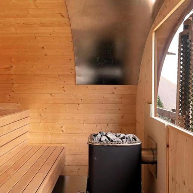 Chalet Berghof L'Aret in Val di Rabbi - Appartamento con 1 Camera da Letto, Balcone e Vista Montagna - 28