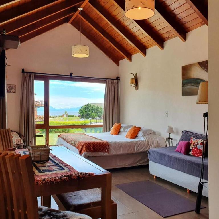 Blue Aparts Dina Huapi Bariloche - Estudio Deluxe con cama grande - 4