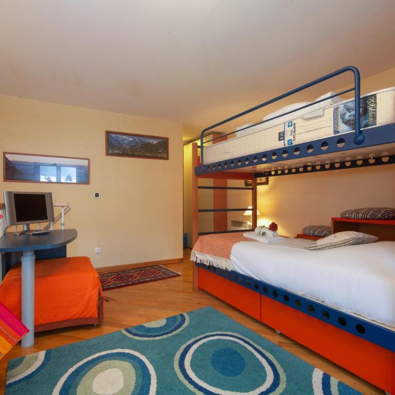 Apt Beauregard1 Family Duplex Parking & near ski - Happy Rentals - Appartement avec Terrasse - 16