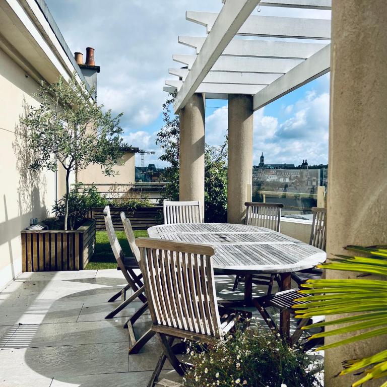 L'Isly, Dernier étage en centre de Rennes avec terrasse de 50m2 - Appartamento Premium con 3 Camere da Letto - 16