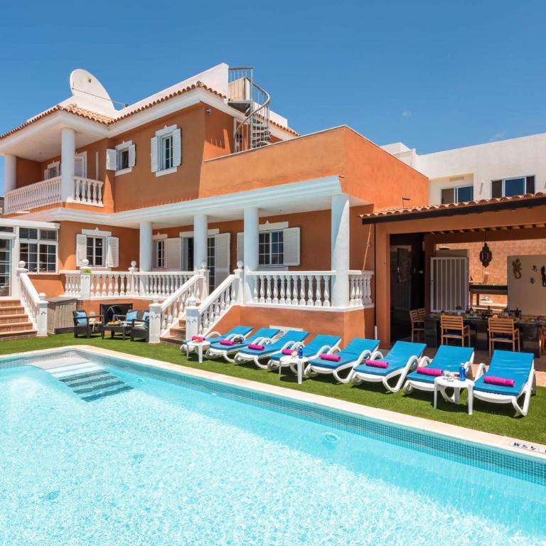 Villa Naranja with private heated pool, sea views, air conditioning, terrace, ITV and BBC channels, Wifi - Villa con piscina privada - 18