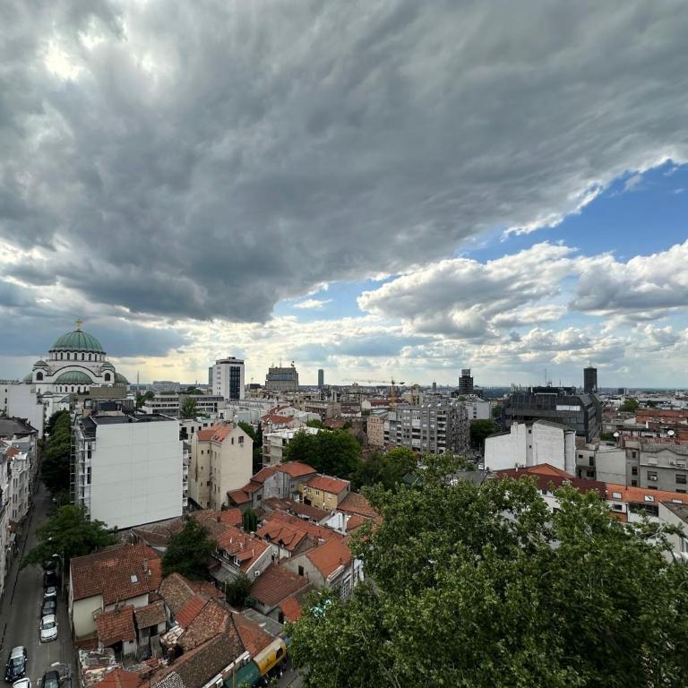 Heart of Vracar St Sava Deluxe Apartment - Apartman sa Pogledom na Grad - 13