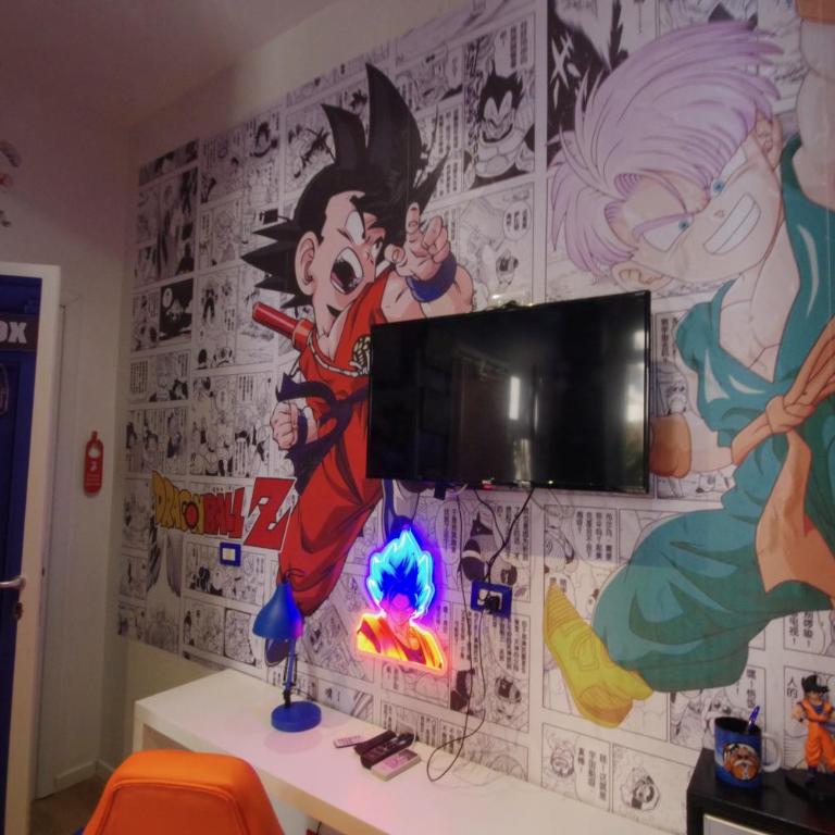 Comics Guesthouse Hostel - Camera Budget Doppia con Letti Singoli - 7
