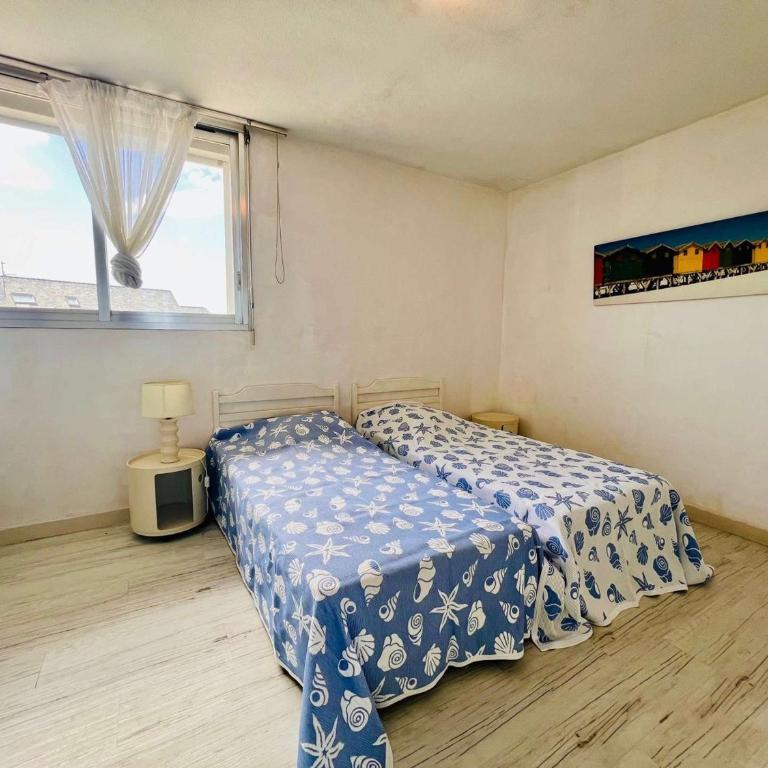 Quiberon: Appartement 3 pièces, 6 pers, balcon vue sur le port, animaux acceptés - FR-1-478-16 - Apartment (6 Erwachsene) - 11