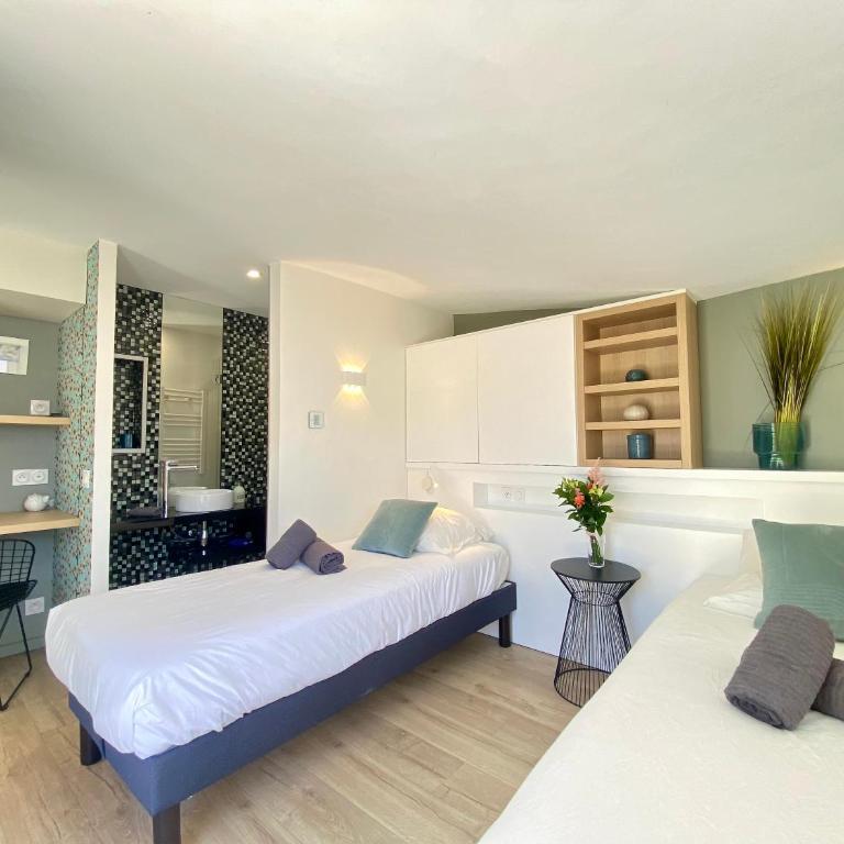 Luxury T3 SCLS - Wifi, Clim, Jacuzzi, Centre-Ville - Apartamento - 17