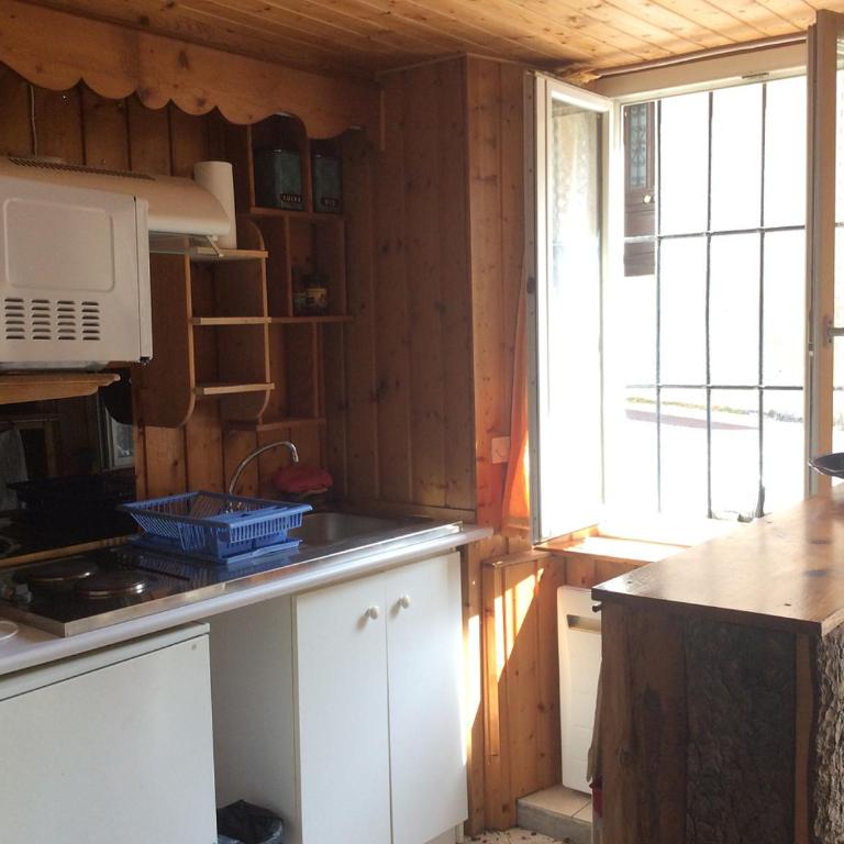 studio ensoleillé avec jardin pour 2 à Monêtier - Appartement 1 Chambre - 3