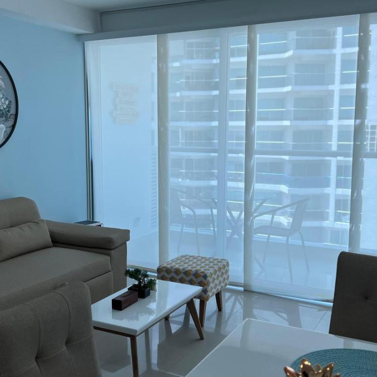 Apartamento en zona norte cartagena 2 hab y salida a playa cerca al hotel Americas - Apartamento de 2 dormitorios - 12