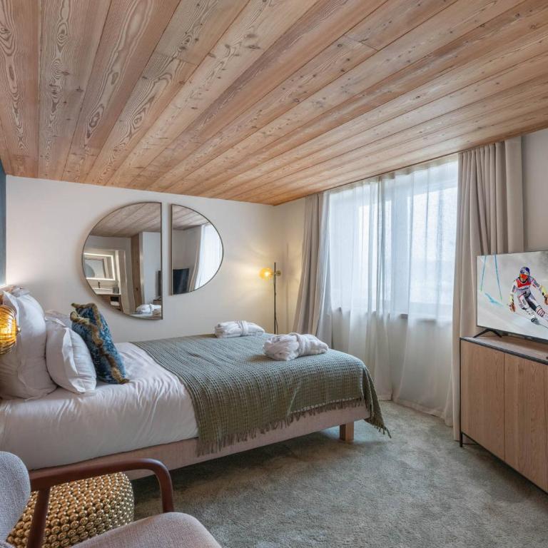 Appartement neuf ski-in/ski-out avec accès spa et piscine, à Courchevel 1850 - FR-1-564-105 - Apartment - 4