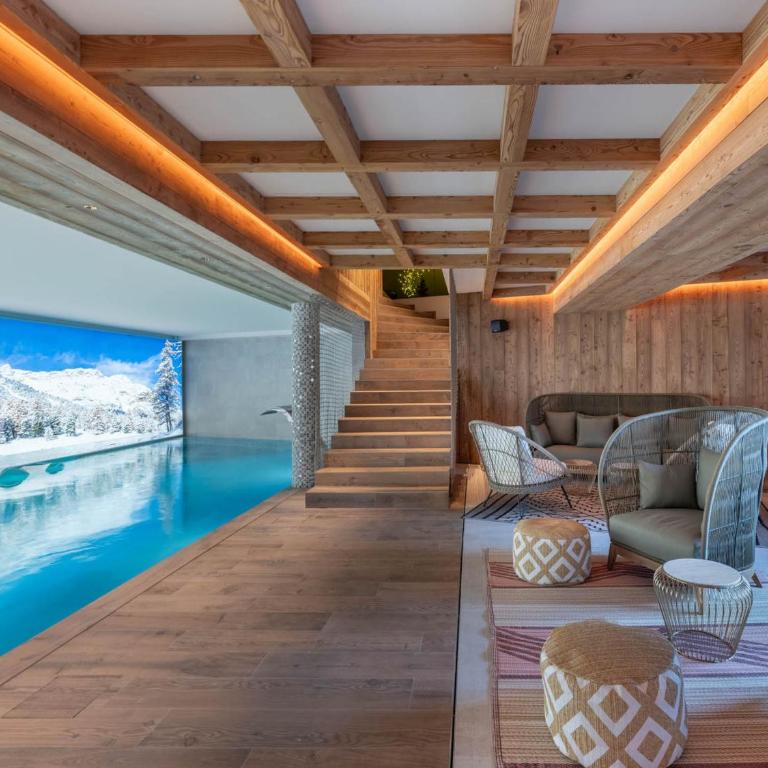 Appartement neuf ski-in/ski-out avec accès spa et piscine, à Courchevel 1850 - FR-1-564-105 - Apartment - 7
