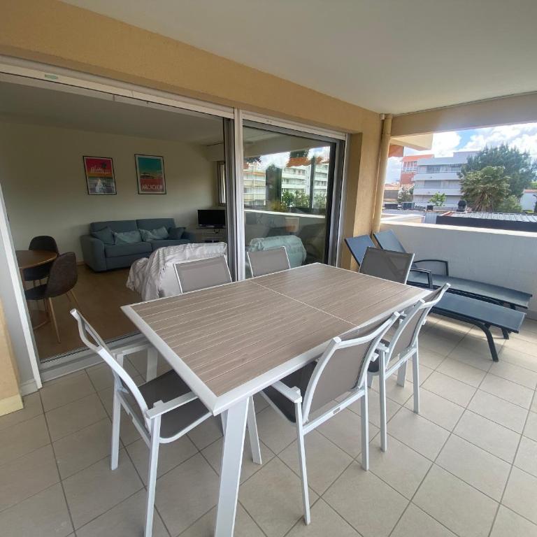 Appartement T3 rénové face plage avec terrasse et parking sécurisé - Arcachon - FR-1-374-224 - Appartamento - 10