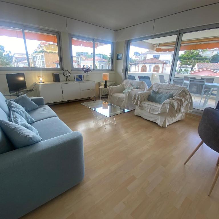 Appartement T3 rénové face plage avec terrasse et parking sécurisé - Arcachon - FR-1-374-224 - Appartamento - 12