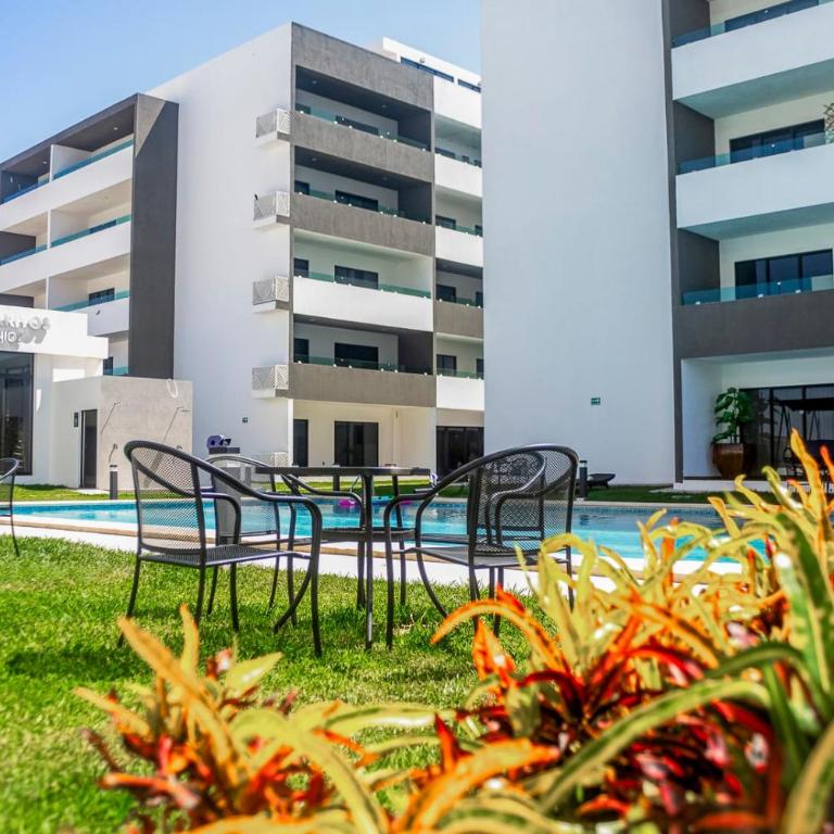 Marina Cerritos Loft Wave Pool and Amenities - Estudio - 5