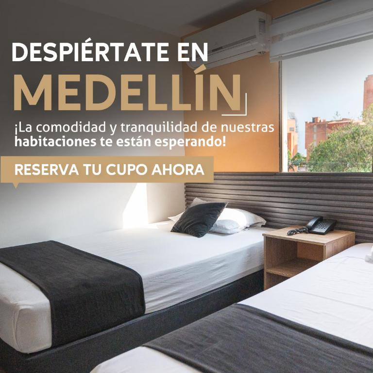 HOTEL ESTADIO DORADO - Habitación Doble - 2 camas - 1