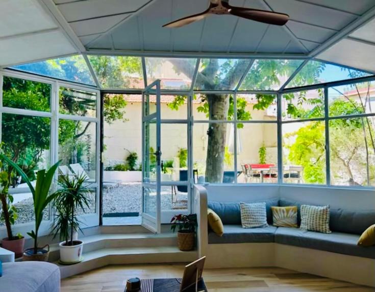 Bord de mer, magnifique appartement de 150m2 avec jardin - Apartment mit Gartenblick - 1