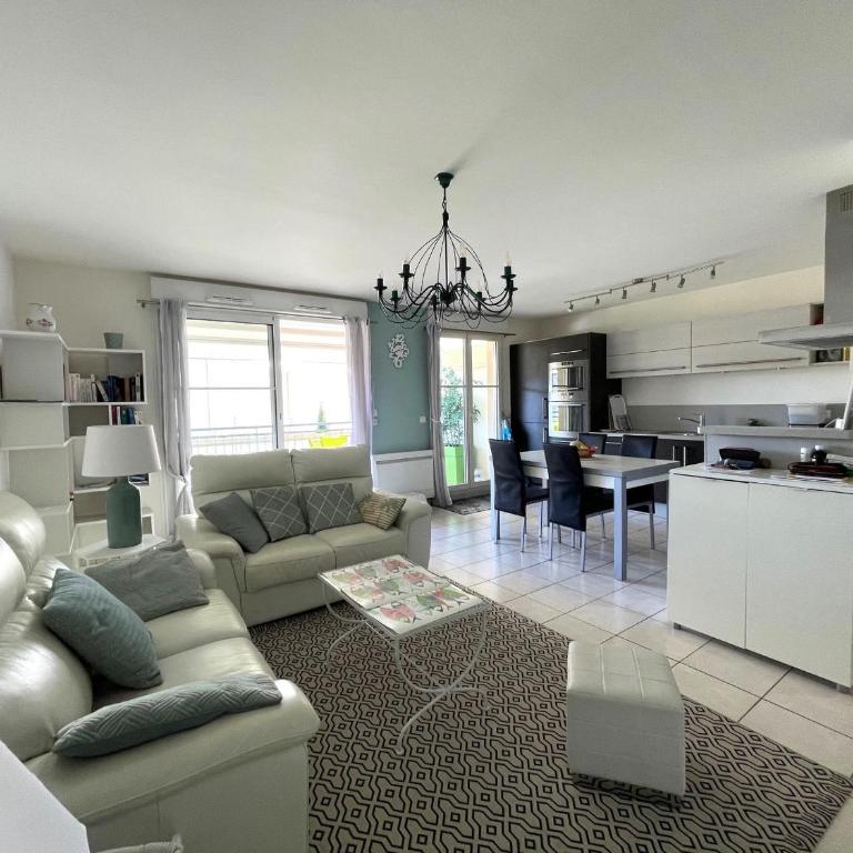 Charmant T3 au Centre d'Arcachon - 70 m², Terrasse, Proche Plages et Commerces, WIFI - FR-1-420-151 - Appartamento - 2
