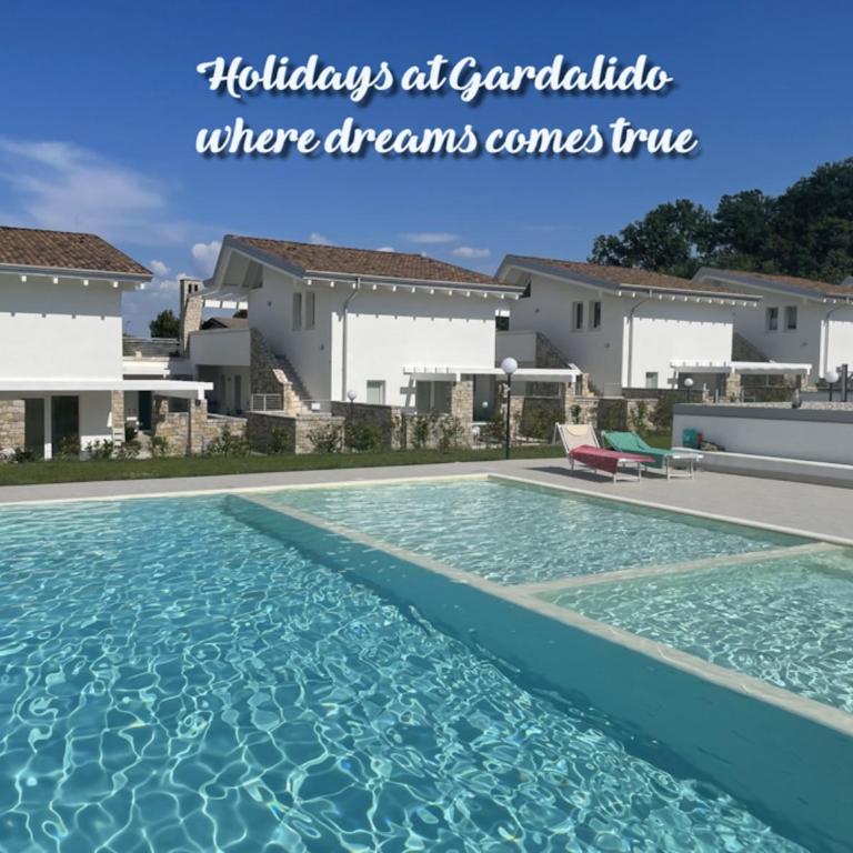 Casa Gardalido mit Garten und Pool - One-Bedroom Apartment with Garden - 1