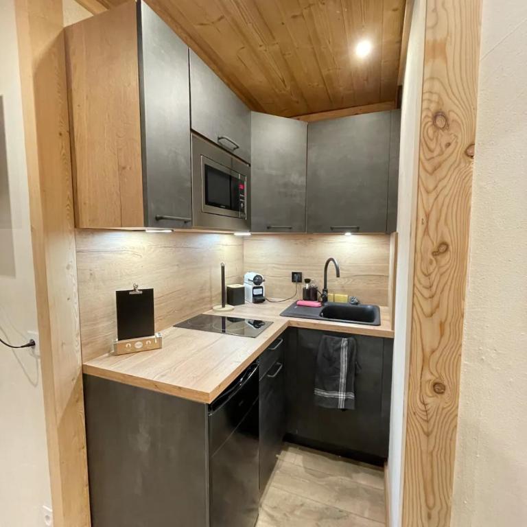 Risoul 1850 studio Résidence LesFlorins2 pour 4 pers avec accès direct sur les pistes - Appartement 1 Chambre - 7