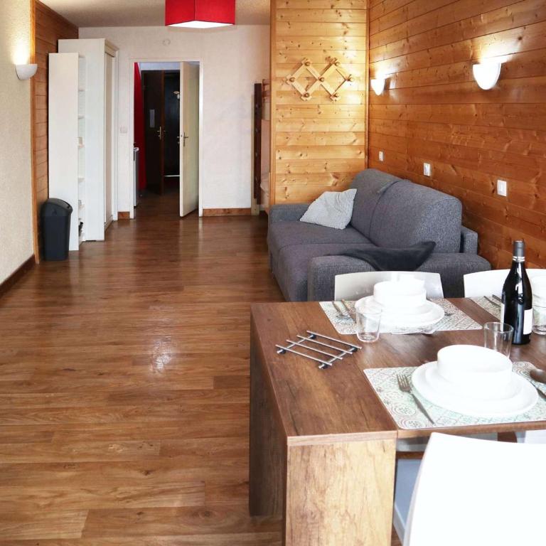 Studio cosy pour 4 personnes face aux pistes, balcon sud - FR-1-322-616 - Estudio - 2