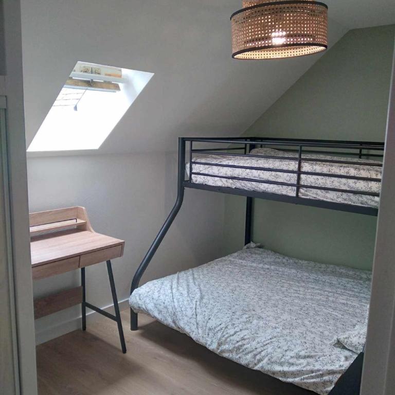 Duplex lumineux - 40m2 - 2 chambres - Balcon terrasse - Parking - Entierement renové en Mai 2024 - Apartment mit 2 Schlafzimmern - 20